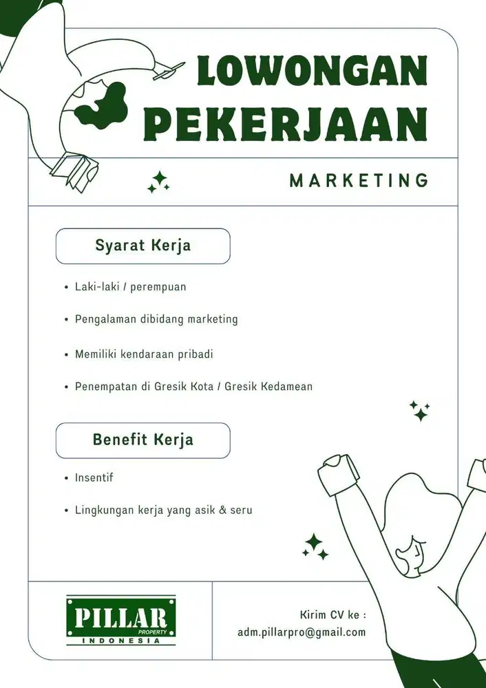 MARKETING TEAM PILLAR PROPERTI
