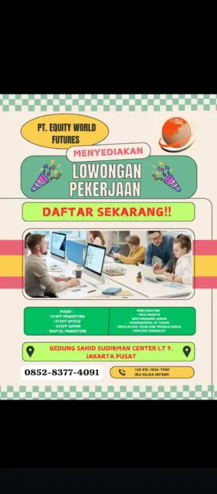Loker jakarta pusat
