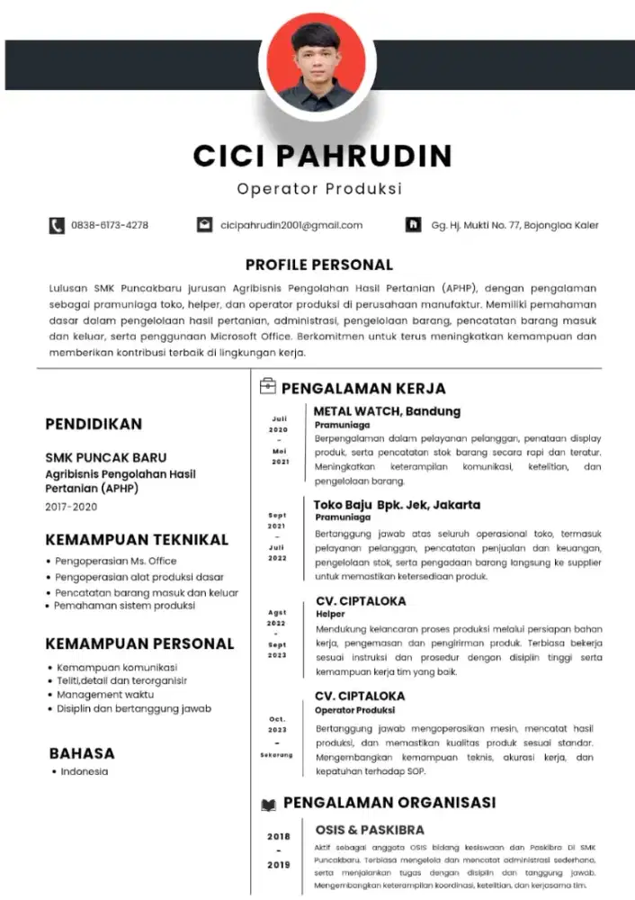 Mencari pekerjaan