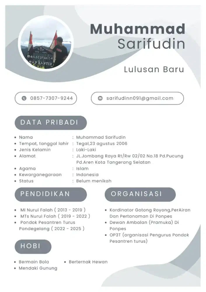 Ingin berkerja apa ajaa