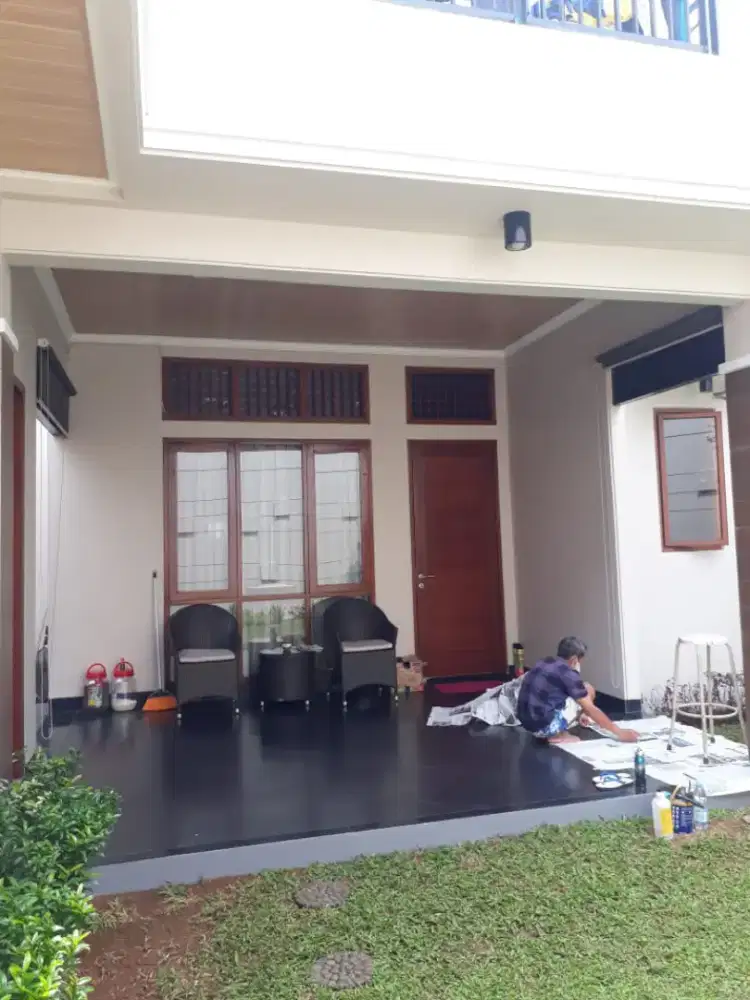 Tukang cat dinding interior/eksterior