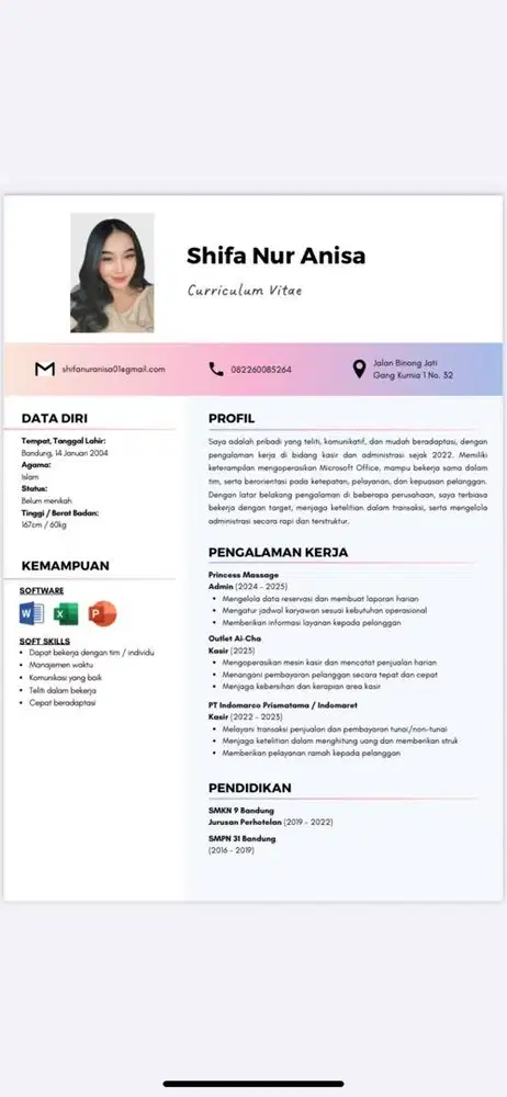 INFO LOWONGAN PEKERJAAN