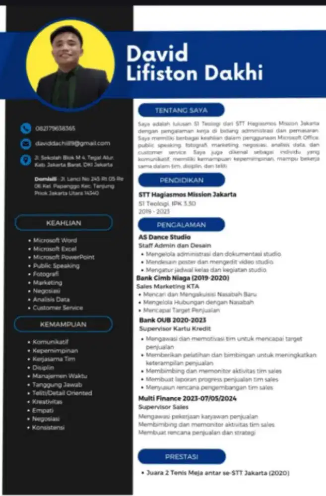 Info loker butuh cepat