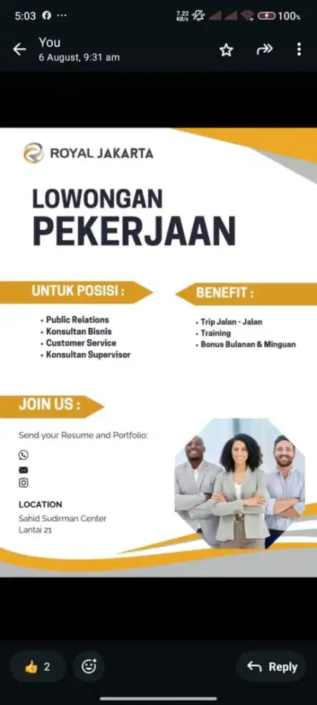 Public relationship dan live streaming