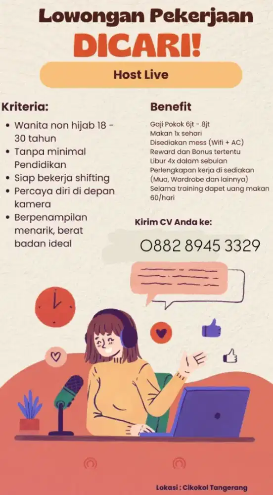 LOKER RESMI Cewek/Cowok