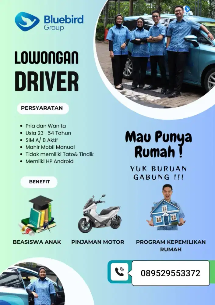Dibutuhkan pengemudi profesional