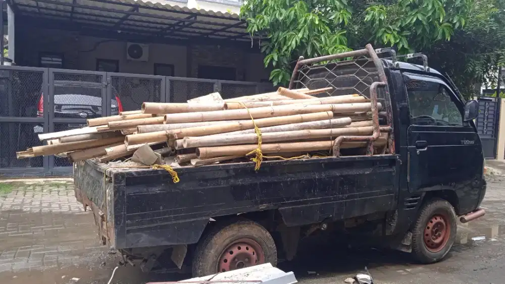 Jasa angkut/buang puing/sampah/barang-barang bekas,pindahan dll.