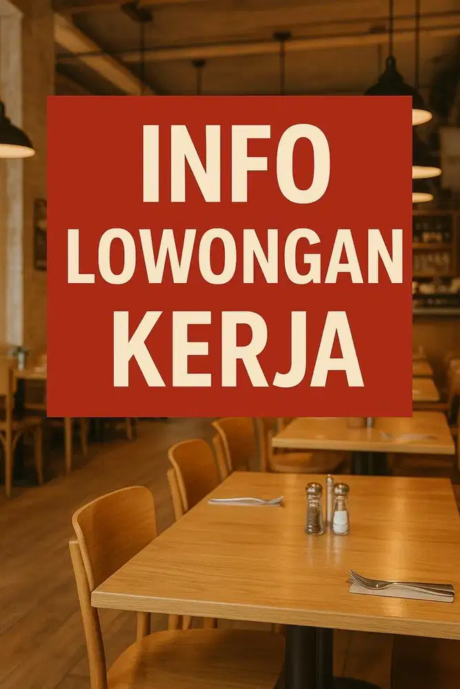 Lowongan resto management & crew