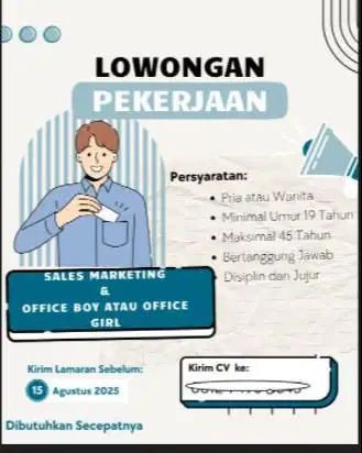 Dibutuhkan secepatnya