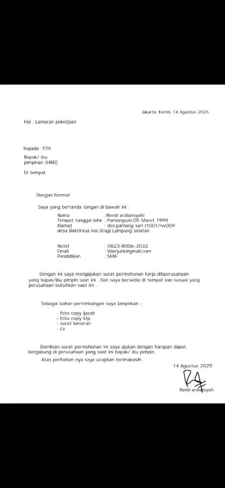 Mencari pekerjaan