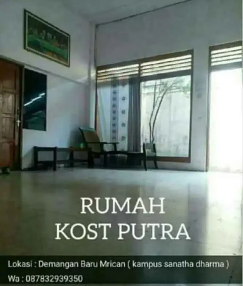 Jasa Pencari Kost Putra