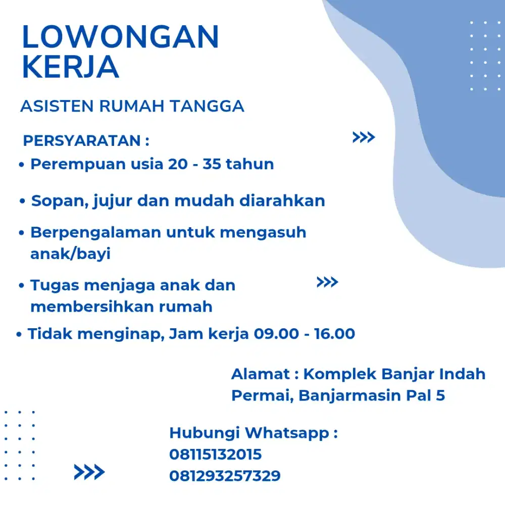 Lowongan Pekerjaan