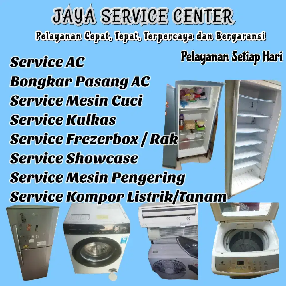 Service Kulkas Frezer Bongkar AC Pasang AC Servis AC Mesin Cuci Bungah