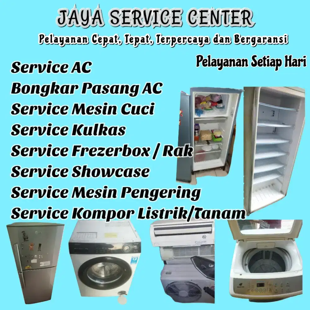 Service Kulkas Frezer Bongkar Pasang AC Servis AC Mesin Cuci Simokerto