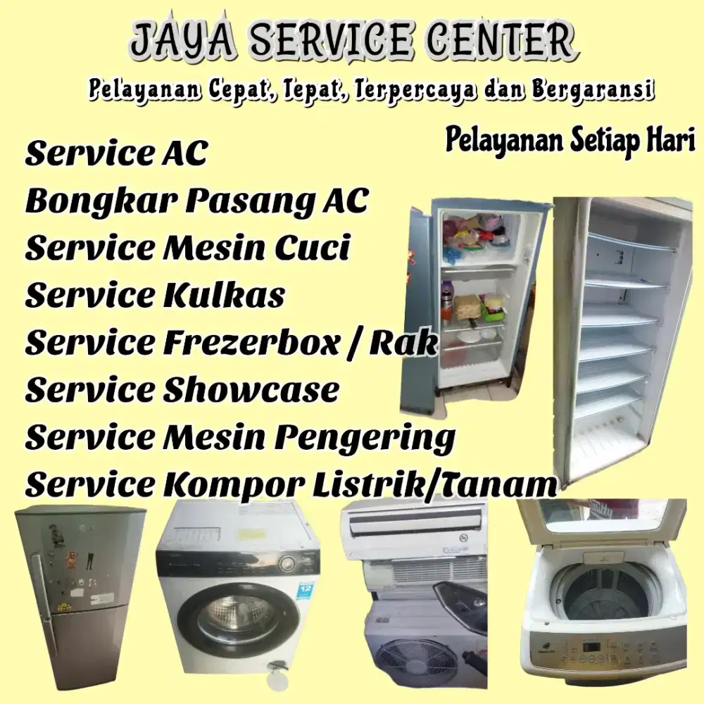 Servis Mesin Cuci Kulkas Frezer Bongkar AC Pasang AC Servis AC Gubeng