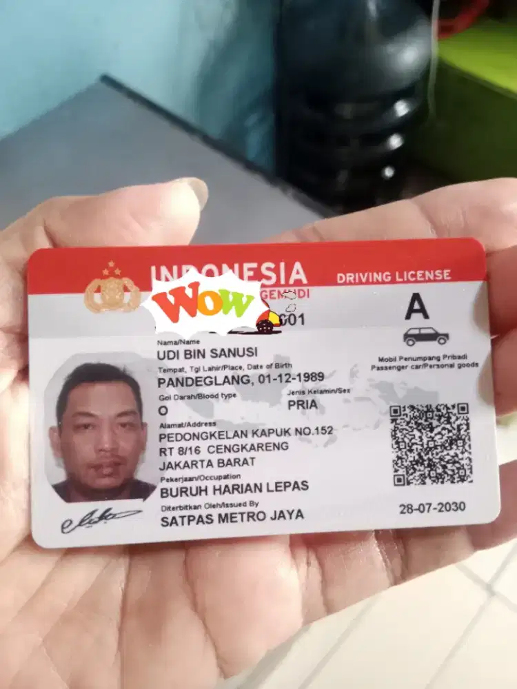 Cari kerjaan supir pribadi