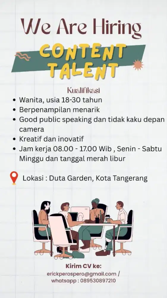 LOWONGAN KERJA ADMIN ONLINESHOP