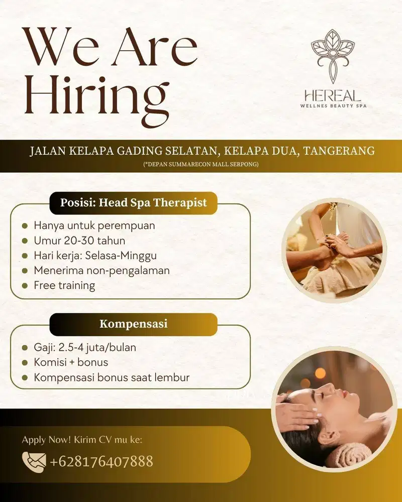 Head Spa Therapist
