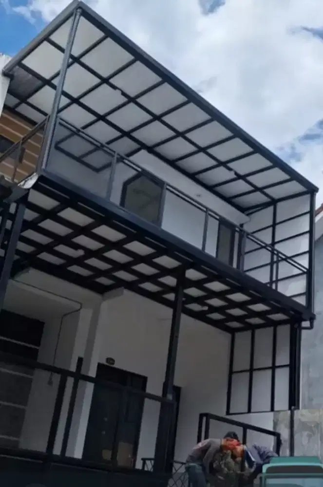 Jasa pembuatan kanopi balkon reling tangga dll