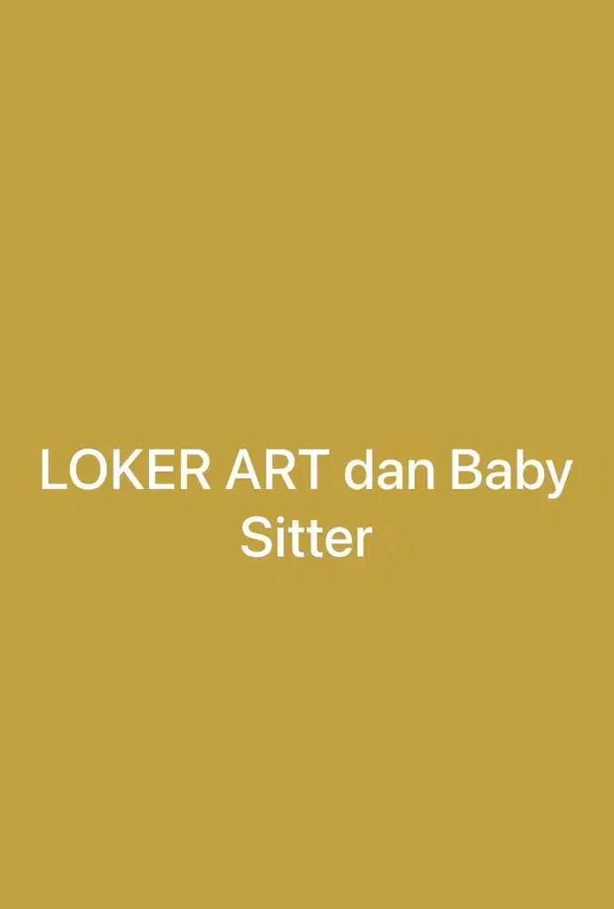 Dibutuhkan ART PP
