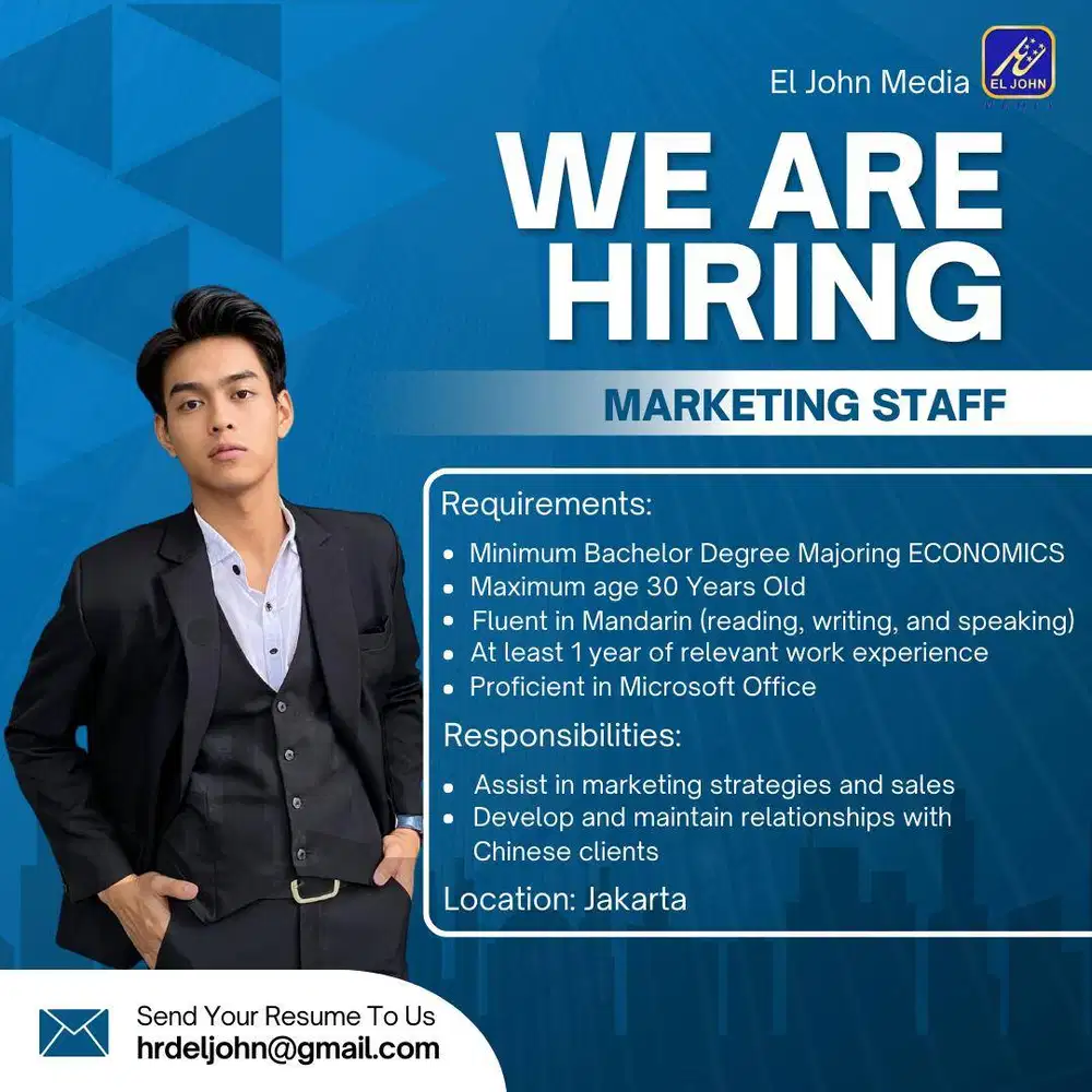 Lowongan Staff Marketing