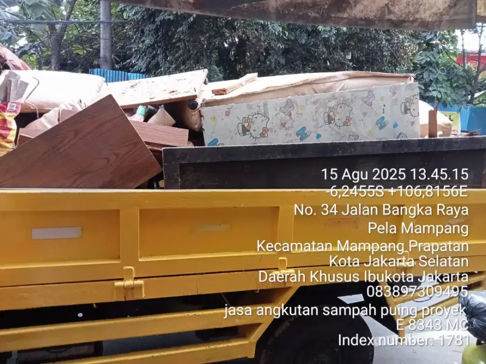 Jasa angkut puing dan buang sampah