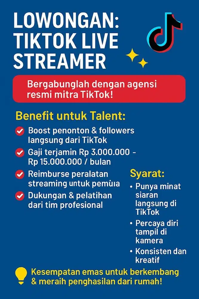 Di cari Streamer TikTok