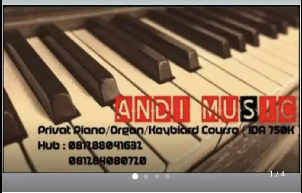 Les Private Piano, Organ, Dan Keyboard