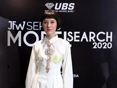 Model foto pemotretan dan catwalk