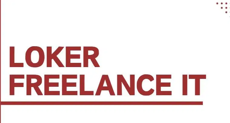 Dibutuhkan Freelance IT