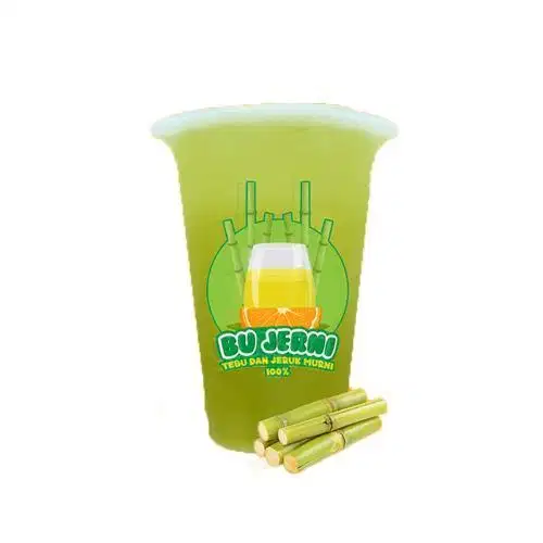 Jaga kios minuman tebu