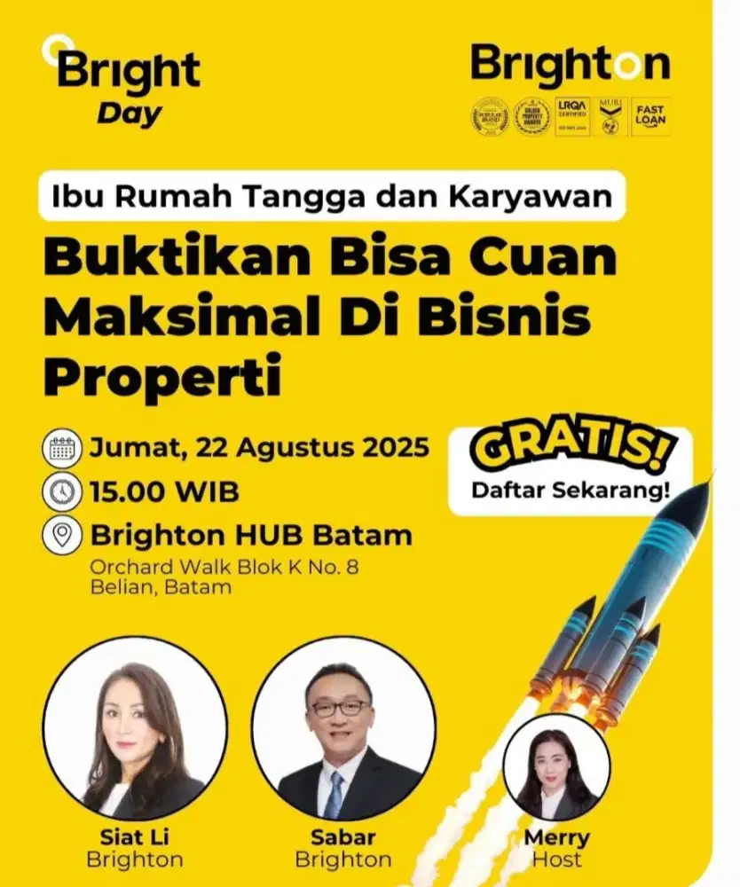 Lowongan Bisnis ( Agen Property)