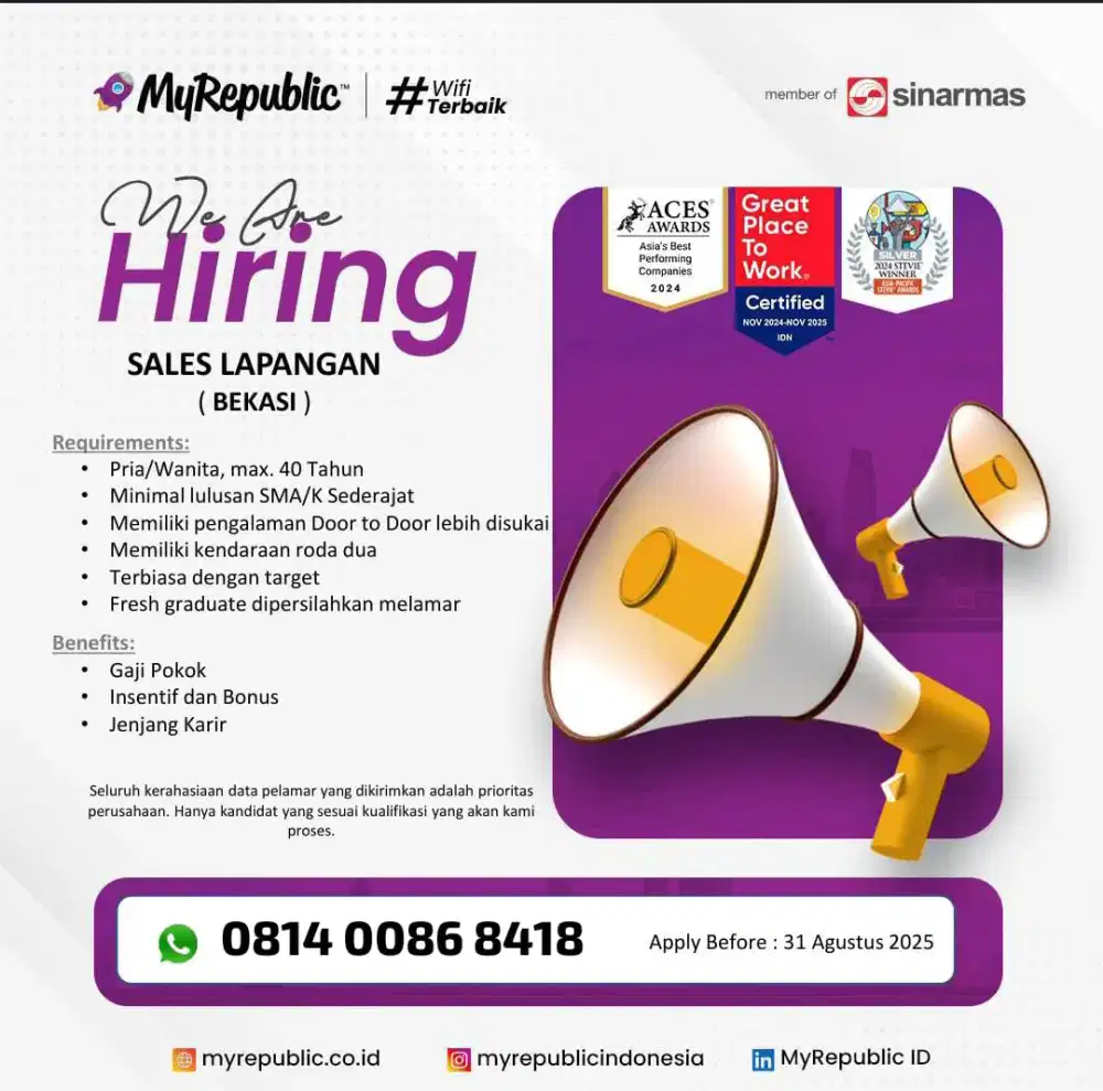 Loker My Republic