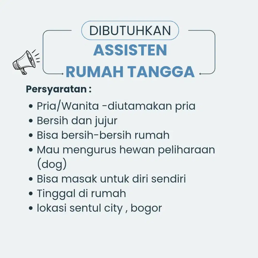 Asisten rumah tangga