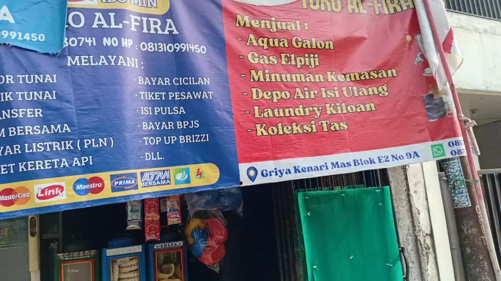Loker di depo air minum isi ulang
