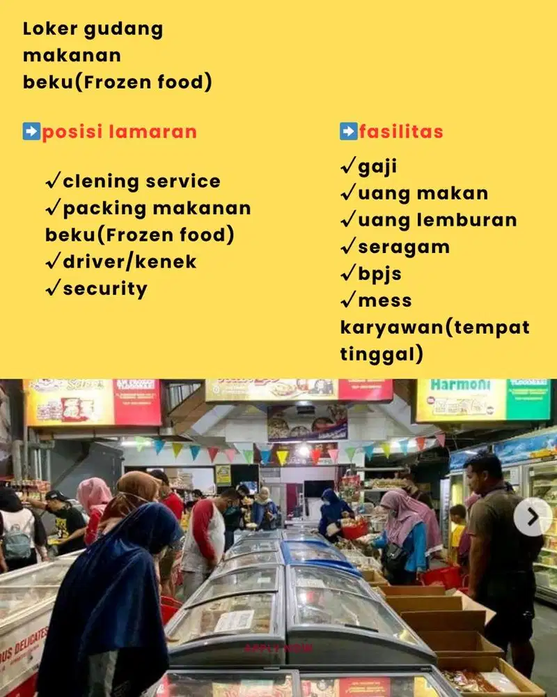 Lowongan jabodetabek penempatan di jakarta