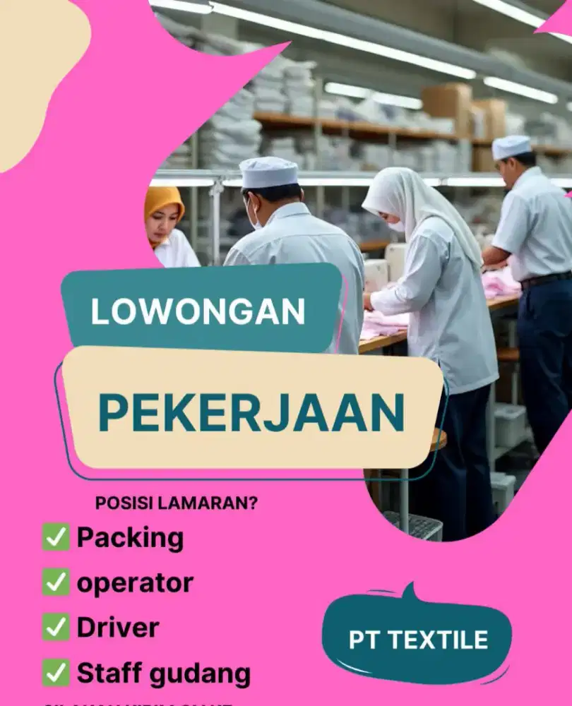 Lowongan kerja wilayah Serang