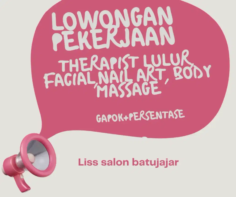 Dibutuhkan therapist untuk di sqlon