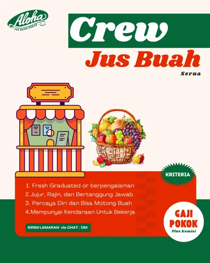 Lowongan Kerja Jus Buah