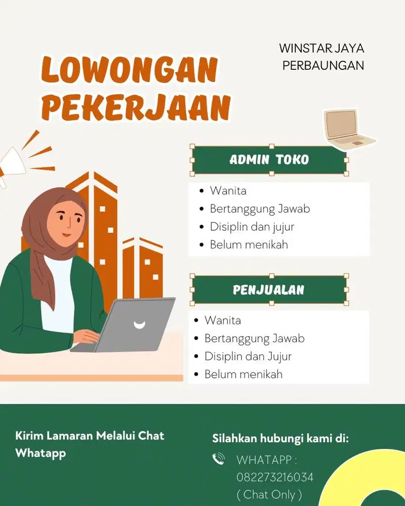 LOWONGAN KERJA PERBAUNGAN