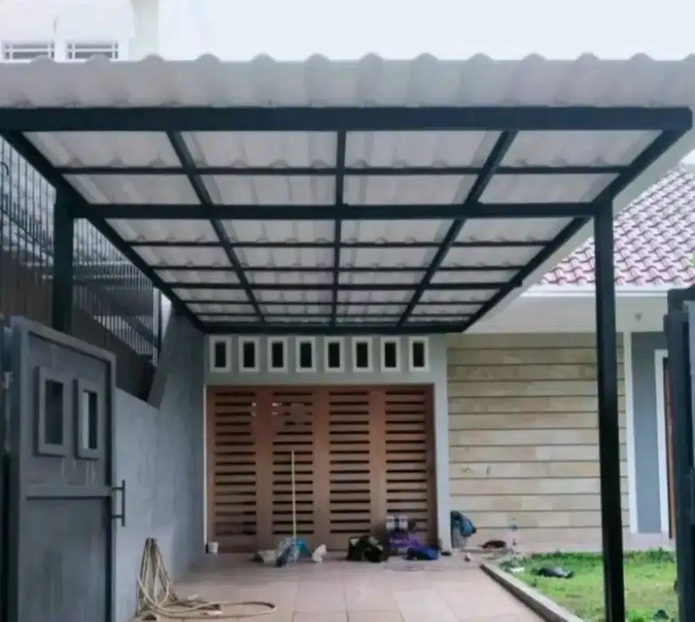 Pasang Canopy alderon singgle