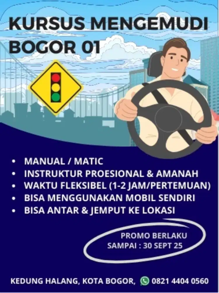 KURSUS MENGEMUDI - BOGOR 01