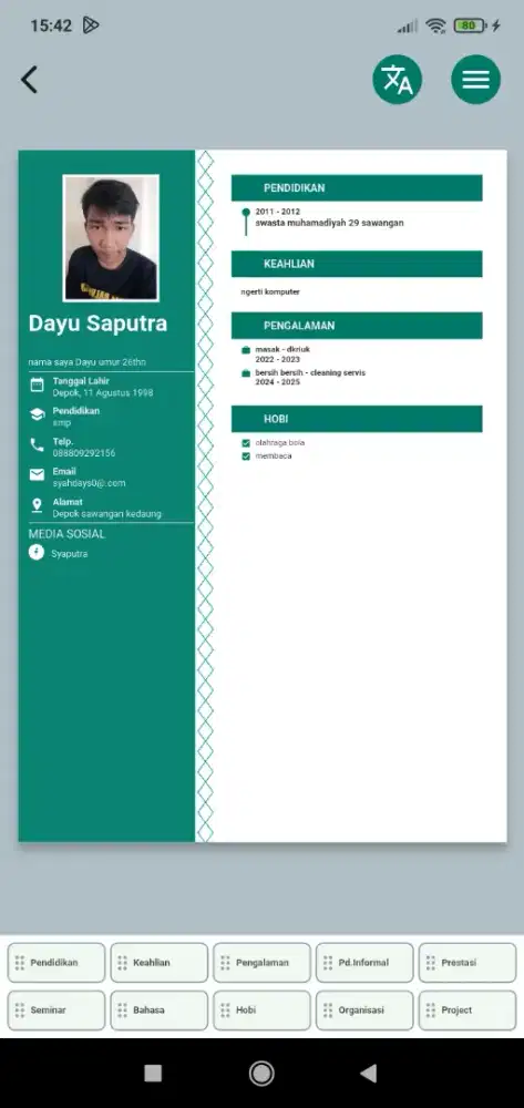 Butuh pekerjaan apa sja