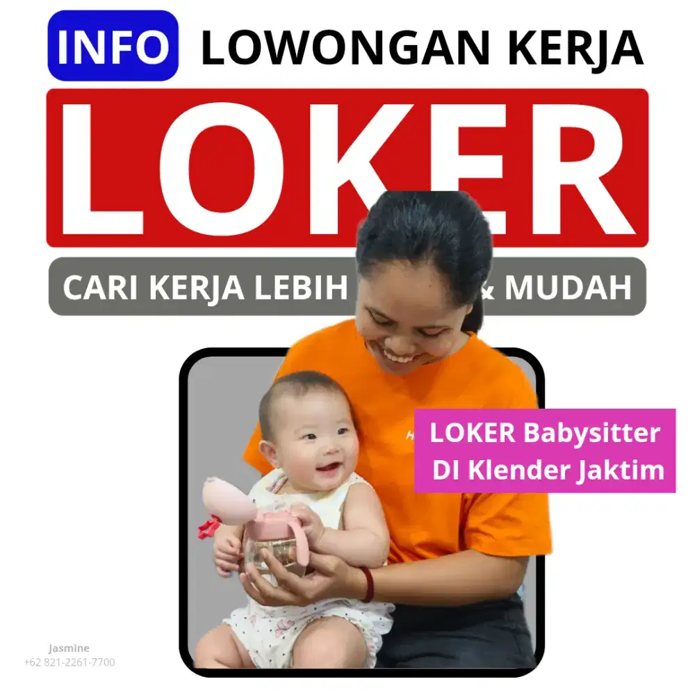 Loker babysitter di klender jakarta timur