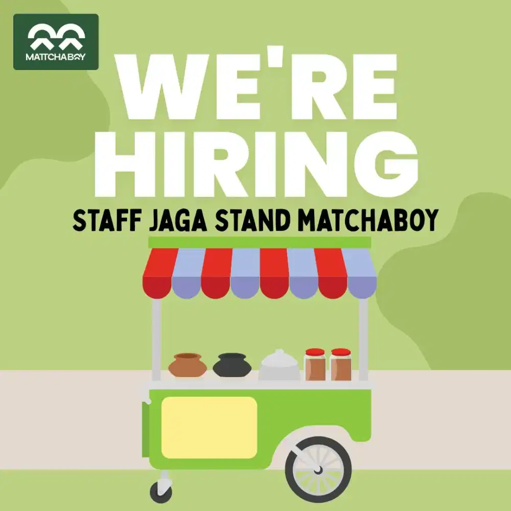 Loker Jaga Stand Matcha Boy