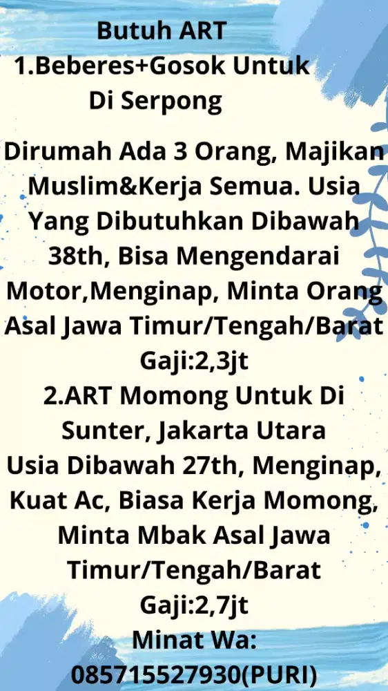 LOKER ART GRATIS!!