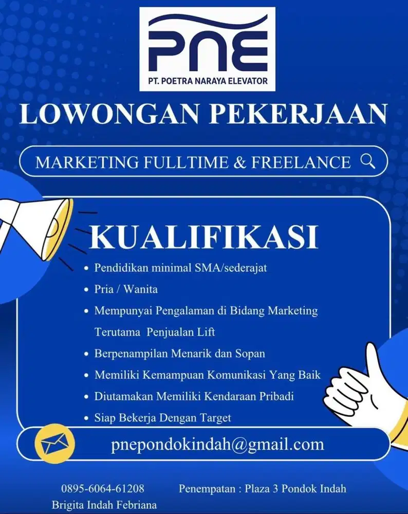 MARKETING FREELANCE DAN FULTIME