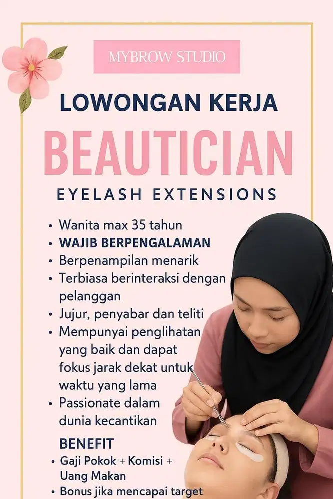 LOKER STYLIST EYELASH EXTENSION & SULAM ALIS