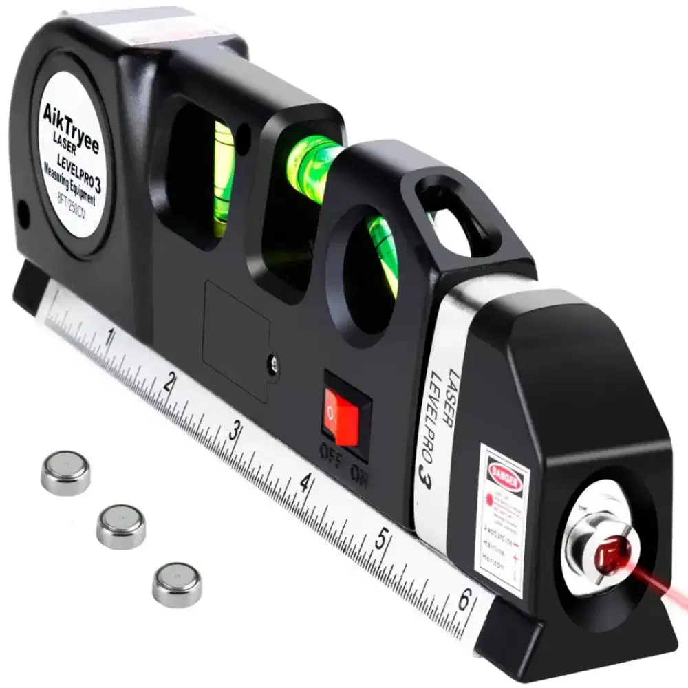 Waterpass Penggaris Laser Serbaguna