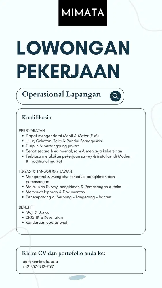 Operasional Lapangan